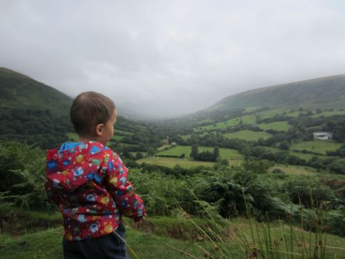 Little one in big valley