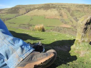 Enjoying just sitting