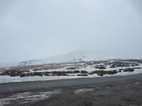 Snowy Hay Bluff